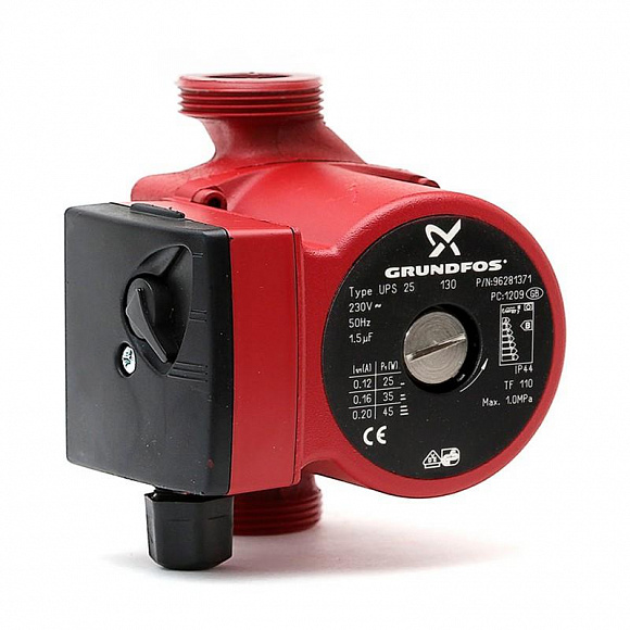 Насос циркуляционный Grundfos UPS 25-40 (130 мм) Насос циркуляционный Grundfos UPS 25-40 (130 мм)
