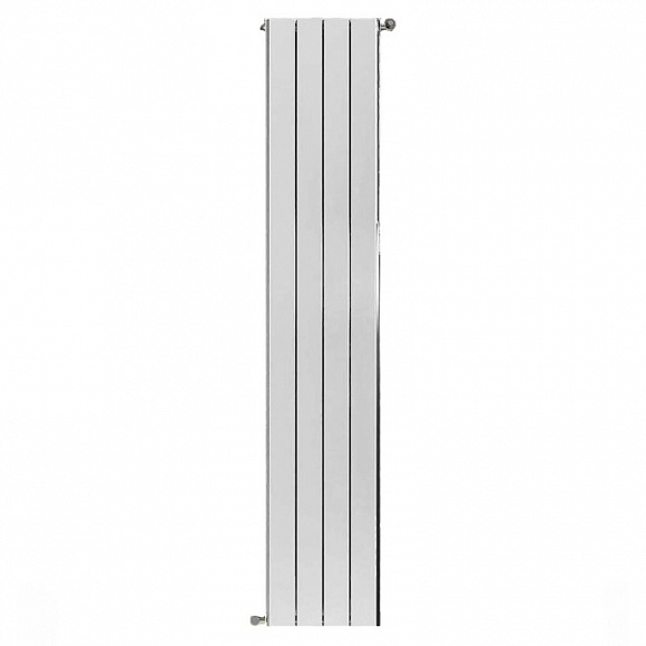 Радиатор алюминиевый STOUT Oscar 2000, 3 секции (белый), боковое подключение