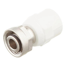 ПП Муфта с накидной гайкой DN 20-3/4" Евроконус VALTEC
