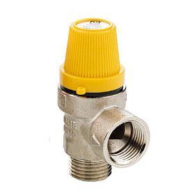 VALTEC Клапан предохранительный 1/2", 6 бар (нар. резьба)