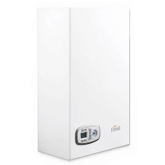 Настенный газовый котел Ferroli Vitatech D F24 (двухконтурный, закрытая)
