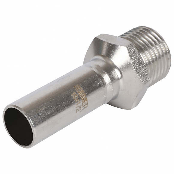 ROMMER Пресс вставка из нерж. стали 15х1/2 НР