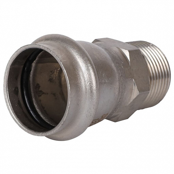 ROMMER Пресс муфта из нерж. стали 28х3/4 НР