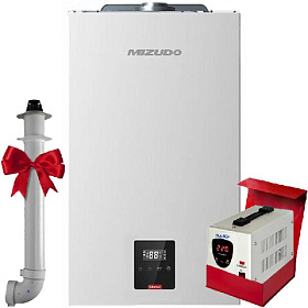 Котел газовый настенный Mizudo LITE ONE M24 ТH, одноконтурный (с шиной Open Therm)