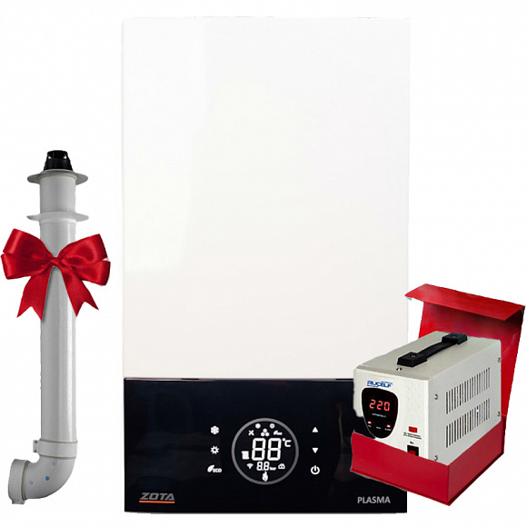 Настенный газовый котел ZOTA Plasma 36S, одноконтурный