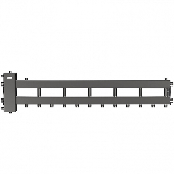 GIDRUSS Коллектор с гидрострелкой BMSS-150-7D (до 150 кВт, вх. 1 1/2", 6+1 вых. 1")