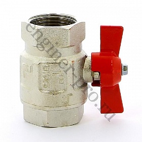 ITAP IDEAL Кран шаровый 1" ВР-ВР, бабочка