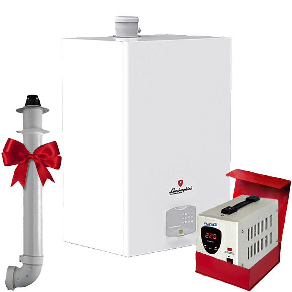 Конденсационный газовый котел Lamborghini TORO W 60, (одноконтурный, закрытая)