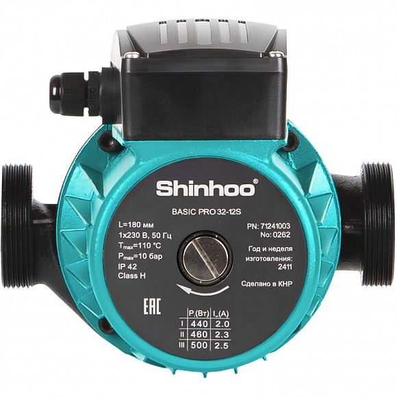 Насос циркуляционный Shinhoo BASIC PRO 32-12 S