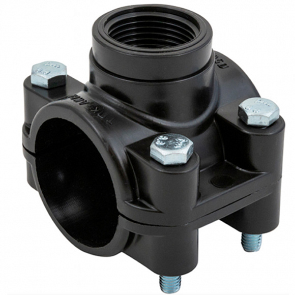 ПНД Седелка 63х3/4" ВР (крепл.болт)