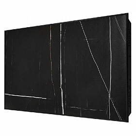 Отопительная панель STOUT BLACK STONE SCT 120*60 (черный гранит, черный корпус)