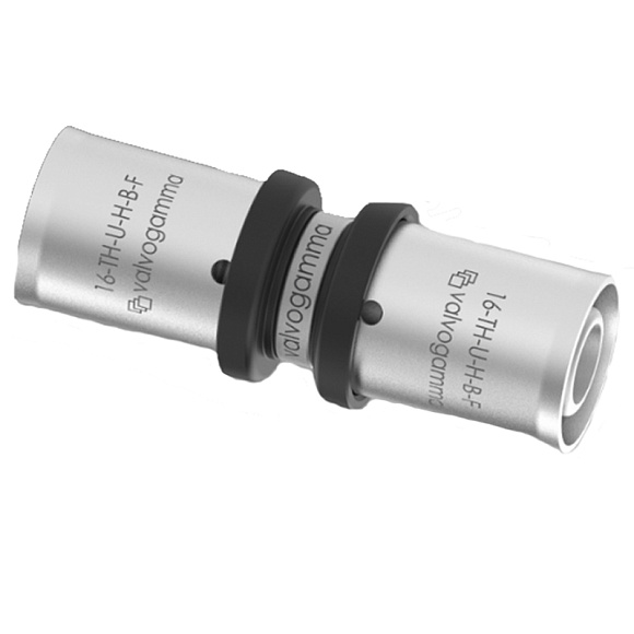 ПРЕСС Муфта 16х16 соединительная Valvogamma