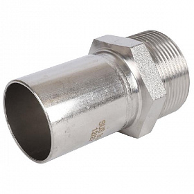 ROMMER Пресс вставка из нерж. стали 42х1 1/2 НР