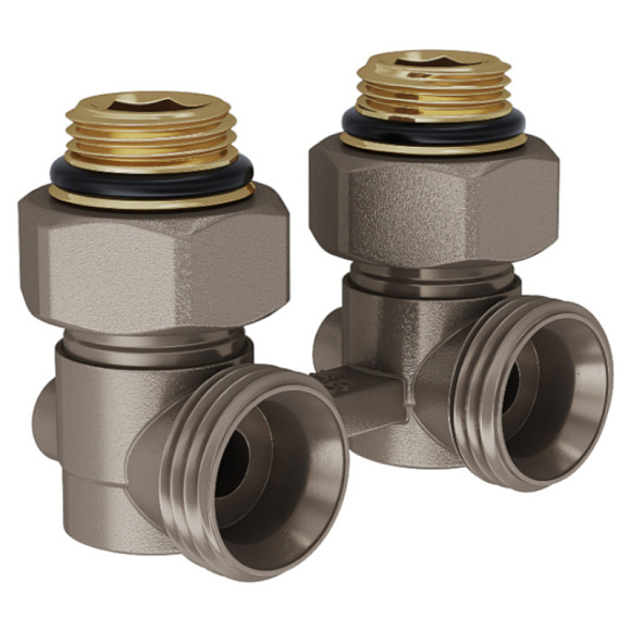 Royal Thermo Узел для нижнего подкл. угловой для двухтруб. системы 3/4"