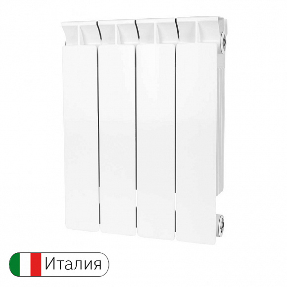 Биметаллический радиатор STOUT STYLE 350/80, 4 секции Биметаллический радиатор STOUT STYLE 350/80, 4 секции