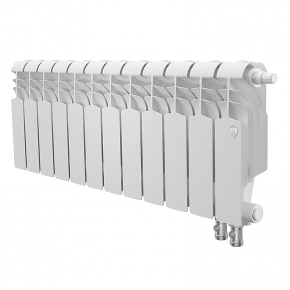 Биметаллический радиатор Royal Thermo Vittoria Super 300 VDR, 14 секций (нижнее подключение)