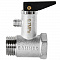 ROMMER Предохранительный клапан с ручкой сброса 1/2", 7 бар