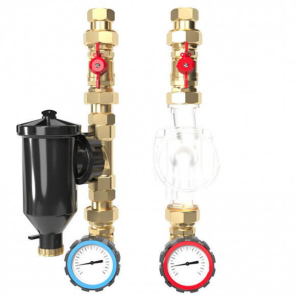 GIDRUSS Насосная группа с прямым контуром 11/4" (латунь)