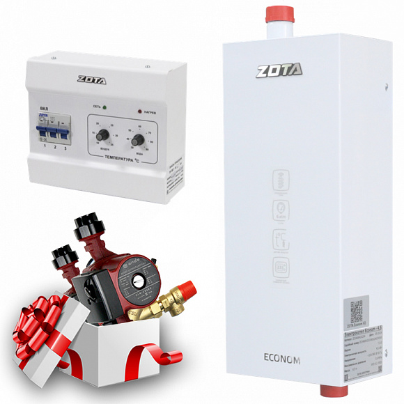 Электрический котел ZOTA Econom V2, 4,5 кВт