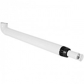 ROMMER INOX Line Комплект дымохода Антилед универсальный D60/100 - 1250мм (раб. дл. 950мм)