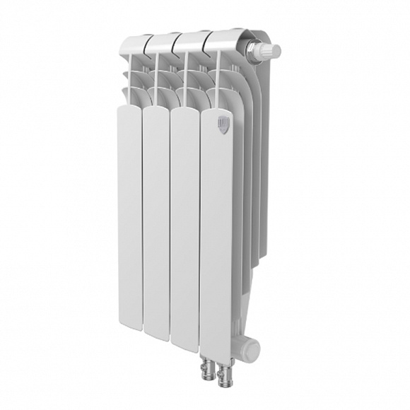 Биметаллический радиатор Royal Thermo Vittoria Super 500 VDR, 4 секции (нижнее подключение)