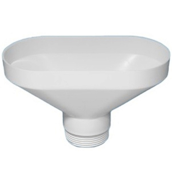 TIM Приемная воронка овальная, выход 1 1/2"