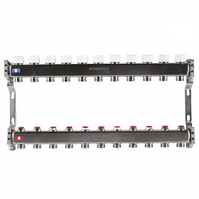 Коллекторная группа ROMMER из нерж. стали без расходомеров 11 выходов