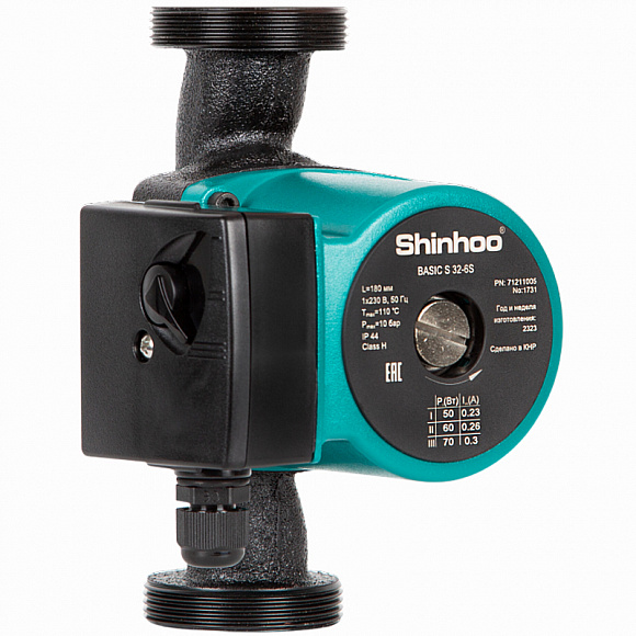 Насос циркуляционный Shinhoo BASIC S 32-6