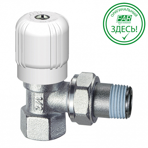 FAR Вентиль ручной регулировки угловой 3/4"