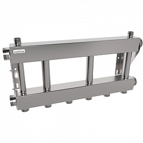 GIDRUSS Распределительный коллектор MKSS-250-3x32 (250 кВт, вх. 2", вых. 1/ 14")