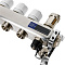Коллекторная группа ROMMER RMS-3202 для радиаторной разводки 3 вых.(с воздухоотводч. и сливом)