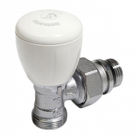 Giacomini Вентиль ручной микрометрический угловой 1/2"х3/4" Е, R431TG