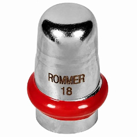 ROMMER Заглушка из нерж. стали 18 мм