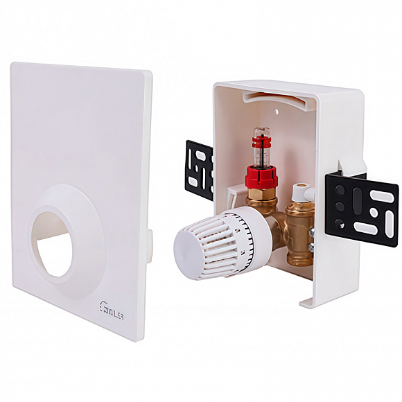 TIM Регулировочный монтажный короб (с расходомером для теплого пола)