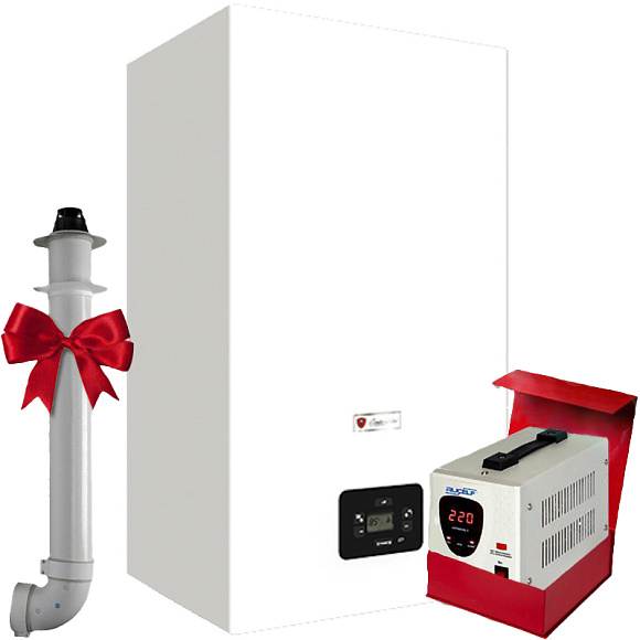 Настенный газовый котел Lamborghini EASY TECH D F32  (двухконтурный, закрытая)