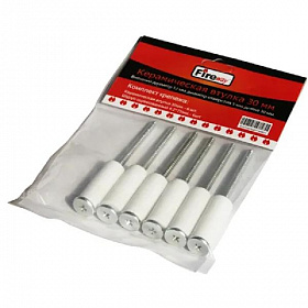 Втулка дистанционная 15х30 с саморезом для монтажа огнетермозащиты ОгнеупорOFF, 6шт