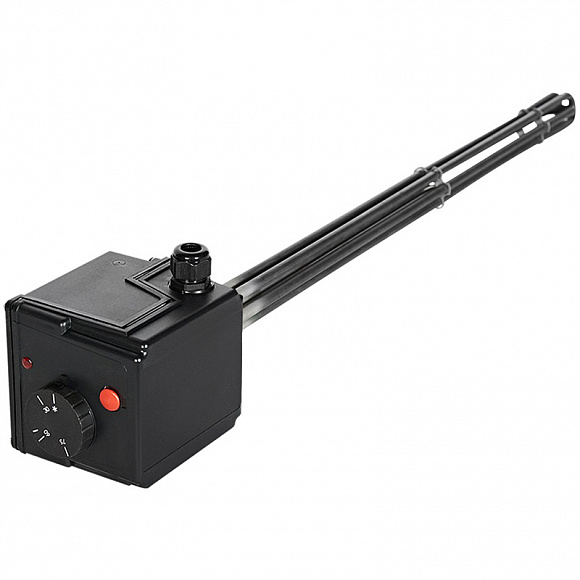 ТЭН 15 кВт STOUT (3 фазы) 1 1/2"+ 2 термостата (основной и аварийный)