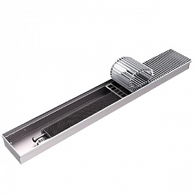 Rommer Конвектор внутрипольный RCN3 100х300х1100 (естествен. конвекц.) с решеткой 