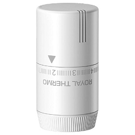 Royal Thermo Design Термоголовка жидкостная M30*1.5 (белая)