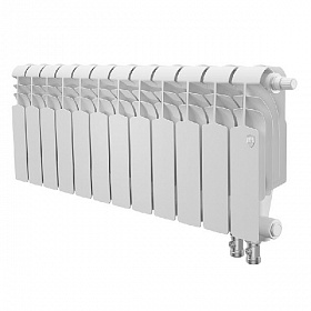 Биметаллический радиатор Royal Thermo Vittoria Super 300 VDR, 14 секций (нижнее подключение)