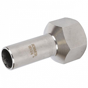 ROMMER Пресс вставка из нерж. стали ВР 18х3/4