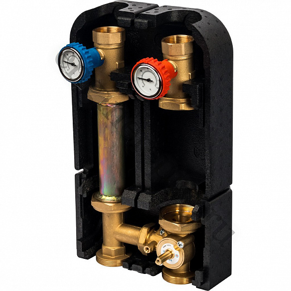 STOUT Насосная группа со смесителем 1 1/4" без насоса DN 32 STOUT Насосная группа со смесителем 1 1/4" без насоса DN 32