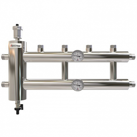 ПроксиТерм Коллектор с гидрострелкой GSK 32-2.1 (вх. 1 1/4", 2+1 вых. 1")