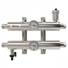 ПроксиТерм Распределительный коллектор GK 25-3 (вх. 1", 3 выхода 1")