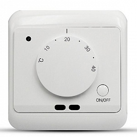 STOUT Термостат теплого пола 16А, белый
