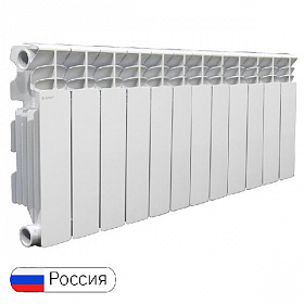 Алюминиевый радиатор STOUT GAMMA 350/100, 12 секций* Алюминиевый радиатор STOUT GAMMA 350/100, 12 секций*