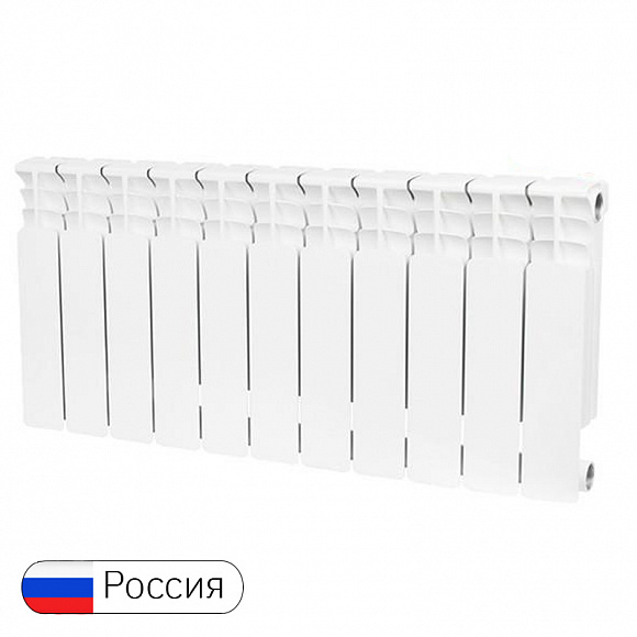 Биметаллический радиатор STOUT SPACE 500/90, 11 секций Биметаллический радиатор STOUT SPACE 500/90, 11 секций