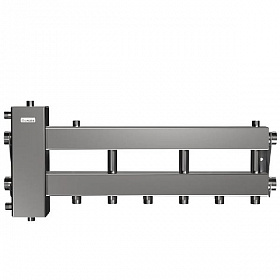 GIDRUSS Коллектор с гидрострелкой BM-150-4D (до 150 кВт, вх. 1 1/2", кВт 3+1 вых. 1")