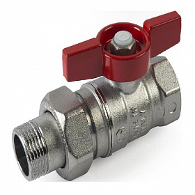 Giacomini R259D Кран шаровой с американкой полнопроходной, 1/2" Giacomini R259D Кран шаровой с американкой полнопроходной, 1/2"