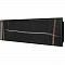 Отопительная панель STOUT BLACK STONE SCT 120*30 (черный гранит, черный корпус)